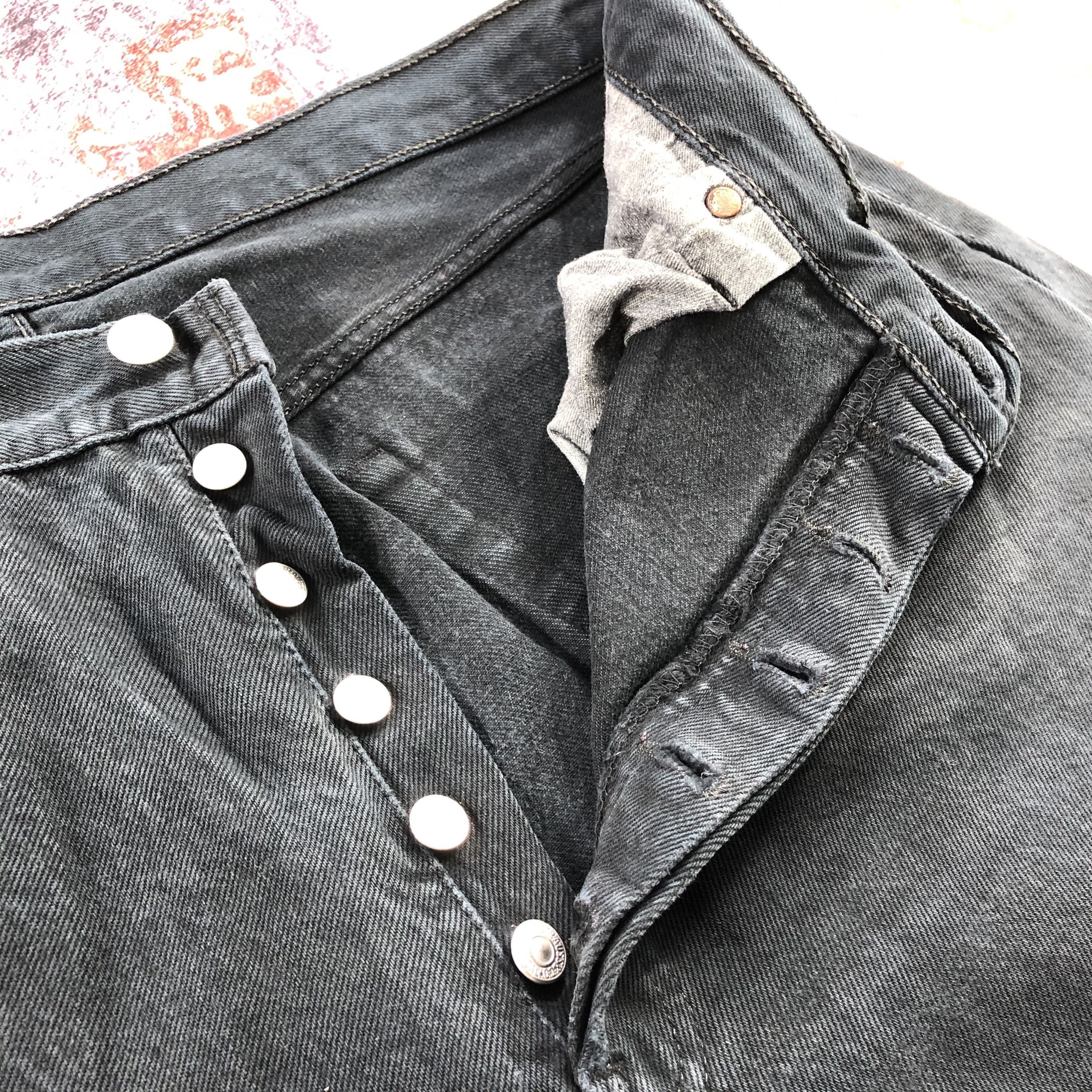Levi's Vintage 90s Levis 501 Jeans-JM2298 Size US 37 - 11 Thumbnail