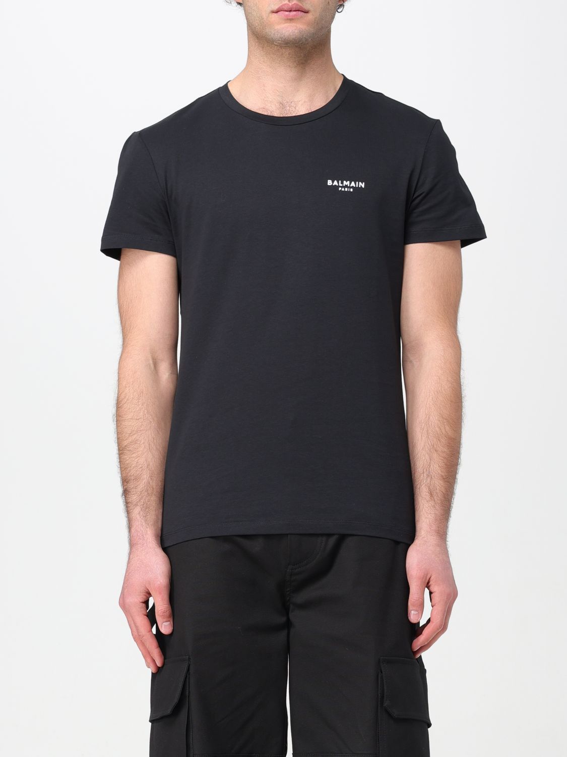 image of Balmain T-Shirt Men Black (Size XL)