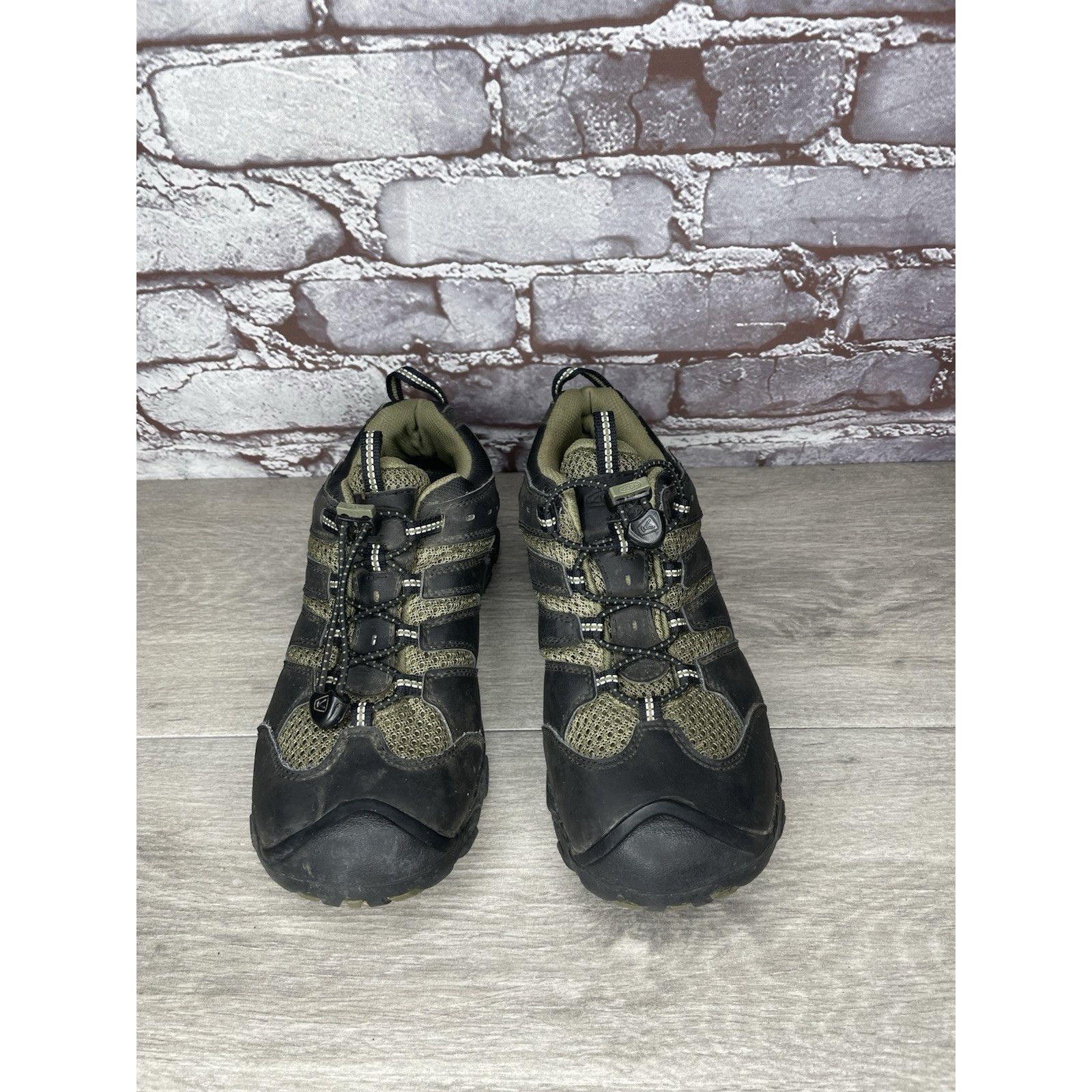 KEEN KEEN 1011760 Koven Olive Black Green Hiking Waterproof Shoes Size US 5.5 / EU 38 - 12 Thumbnail