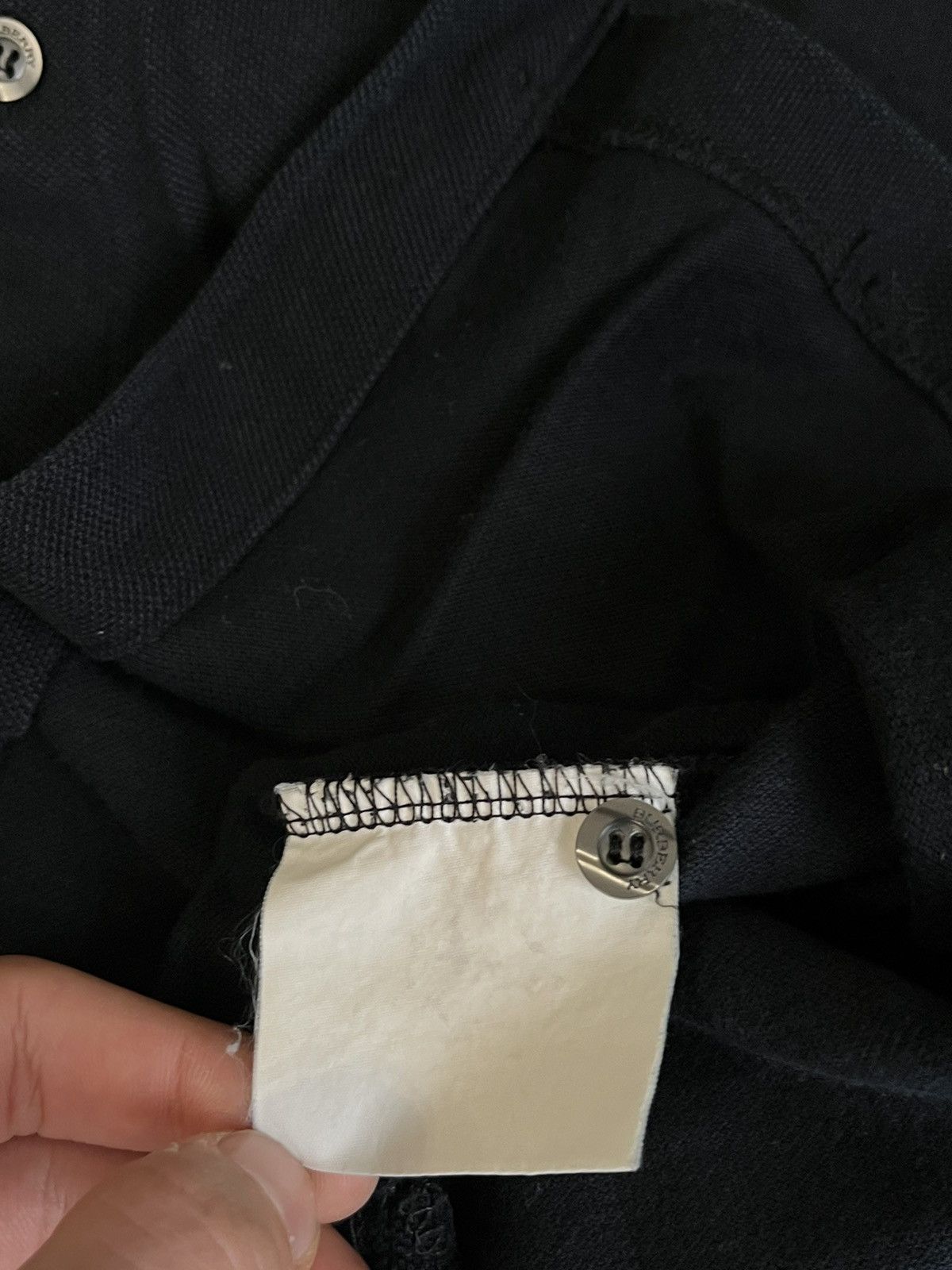 Burberry Burberry Shirt Gold Logo Size US L / EU 52-54 / 3 - 8 Thumbnail