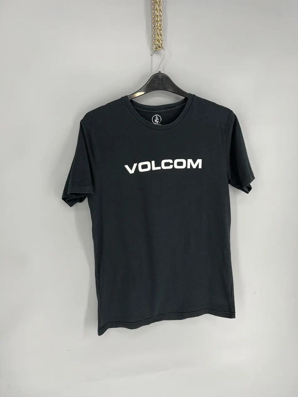 Vintage × Volcom Vintage Y2K Volcom Stone Skateboard Pin Logo Design Tshirt Size US M / EU 48-50 / 2 - 1 Thumbnail