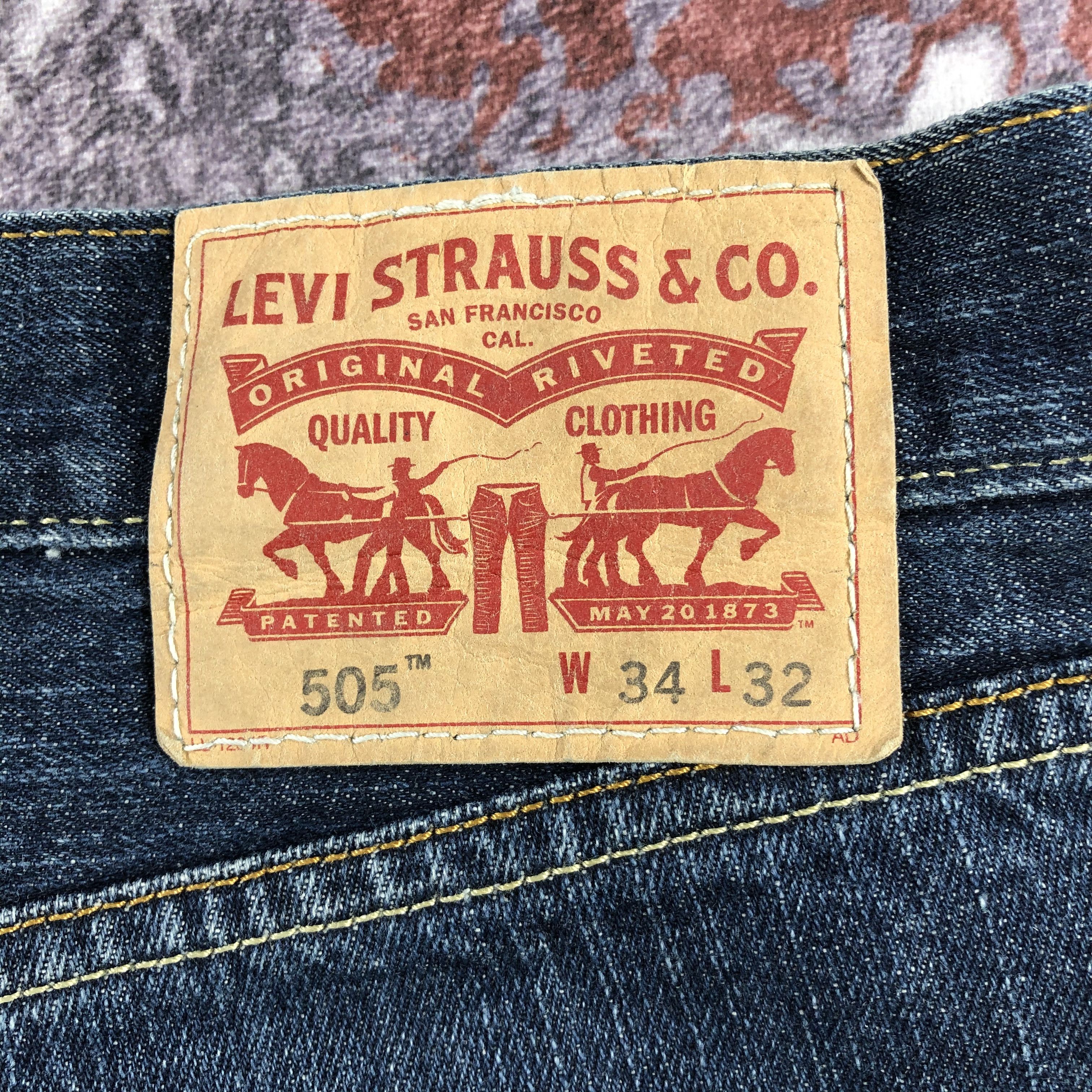 Levi's × Vintage Vintage Levis 505 Earth Tone Jeans-JM2473 Size US 36 / EU 52 - 6 Thumbnail