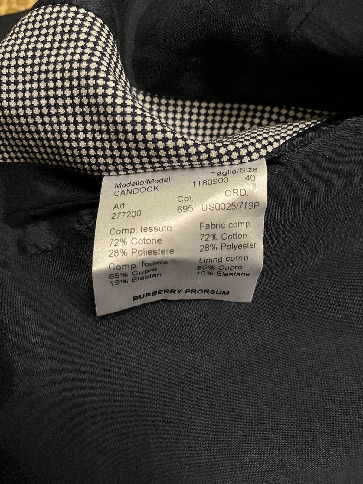 Burberry × Burberry Prorsum Roberto Menichetti SS00 Blazer Size S / US 4 / IT 40 - 11 Thumbnail