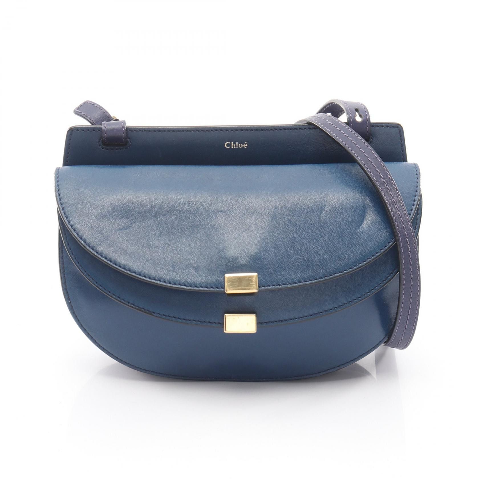 Chloe Chloe Chloe Georgia Leather Shoulder Bag Leather Shoulder Bag DUTY FREE for USA Size ONE SIZE - 1 Thumbnail