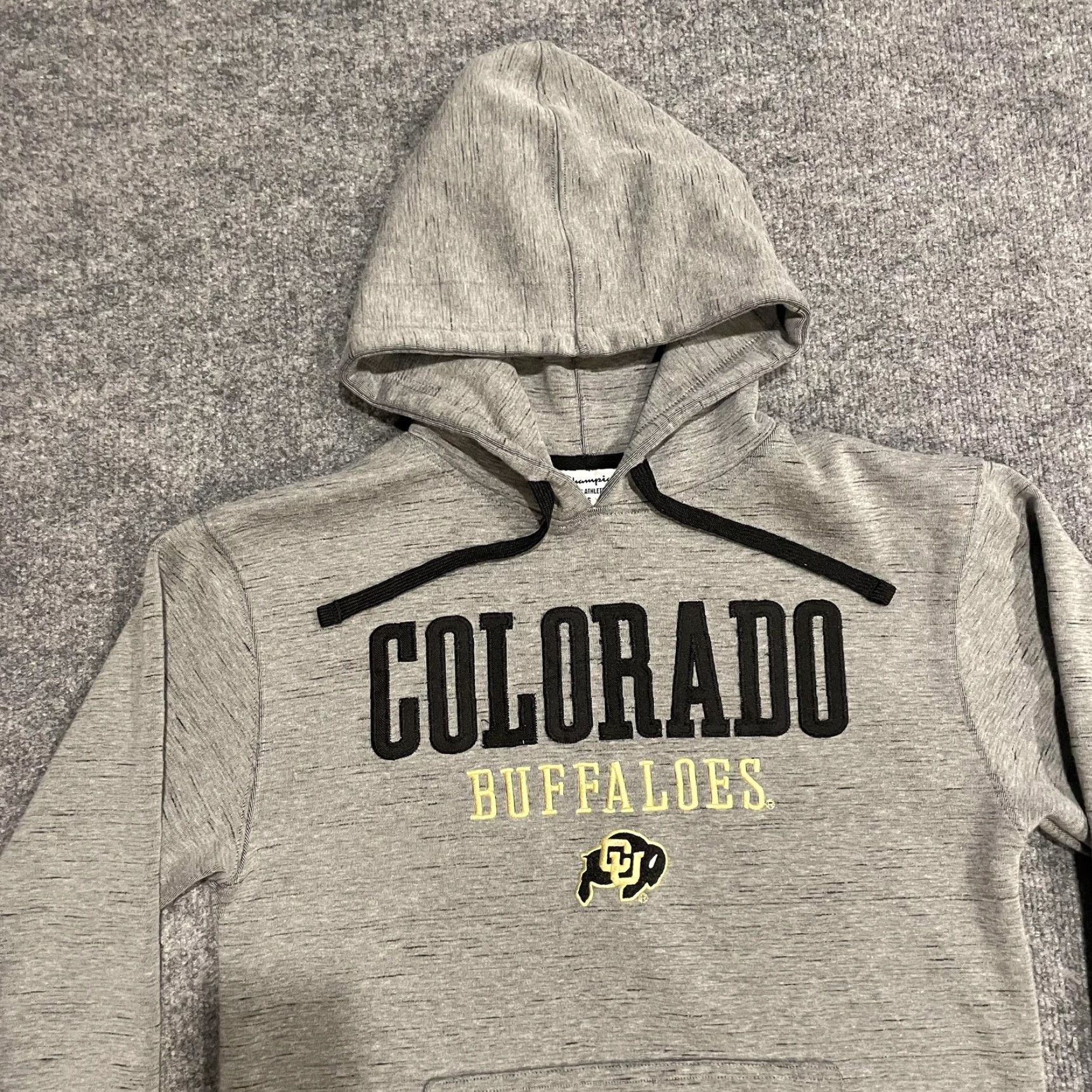 Champion Champion Colorado Buffaloes Hoodie Mens Small Grey Pullover College Football Size US S / EU 44-46 / 1 - 3 Thumbnail
