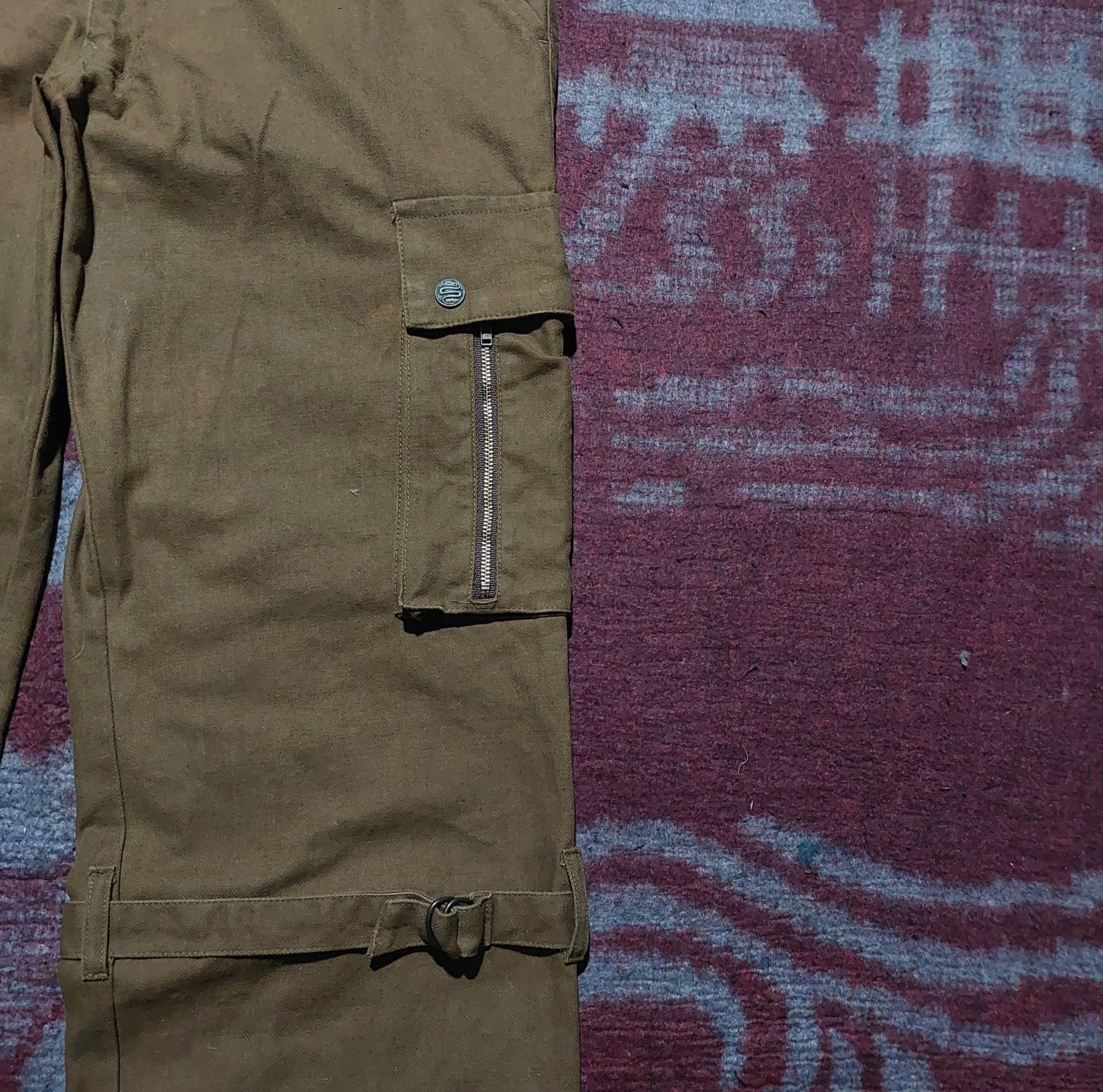 Schlussel Schlussel brown cargo flared pants Size US 30 / EU 46 - 4 Thumbnail