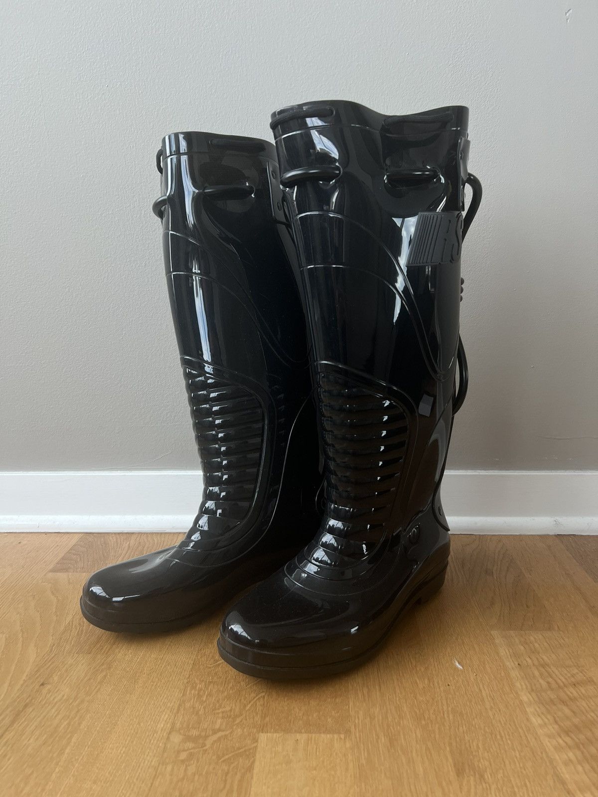 image of Raf Simons Ss18 Rainboots in Black, Men's (Size 11)