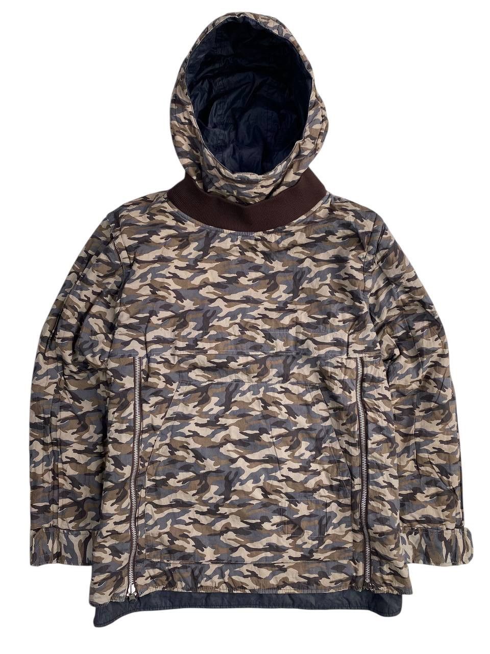 Japanese Brand Hiromichi Nakano Camo Detachable Sleeve Jacket Japan Size US L / EU 52-54 / 3 - 1 Thumbnail