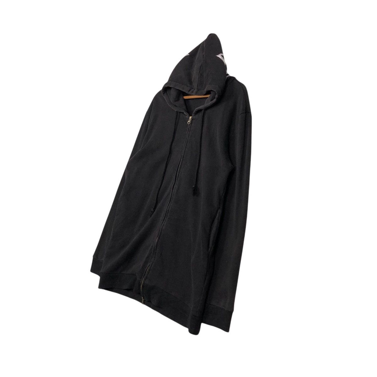 Hysteric Glamour 📌Vintage Hoodie Zipper Jacket Black Moral Punk Big Logo Size US M / EU 48-50 / 2 - 6 Thumbnail