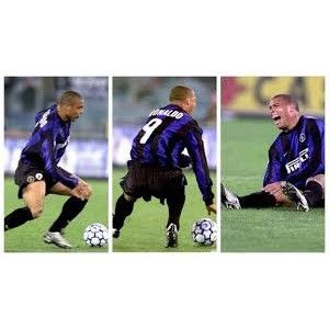 Nike Ronaldo Inter Milan 1999 2000 Soccer Jersey Shirt M Size US M / EU 48-50 / 2 - 9 Thumbnail