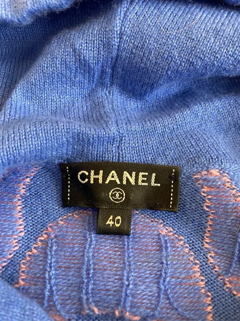 Other Chanel 21 Early Spring Style Dancing Wave Wool Sweatshirt Size M / US 6-8 / IT 42-44 - 3 Thumbnail