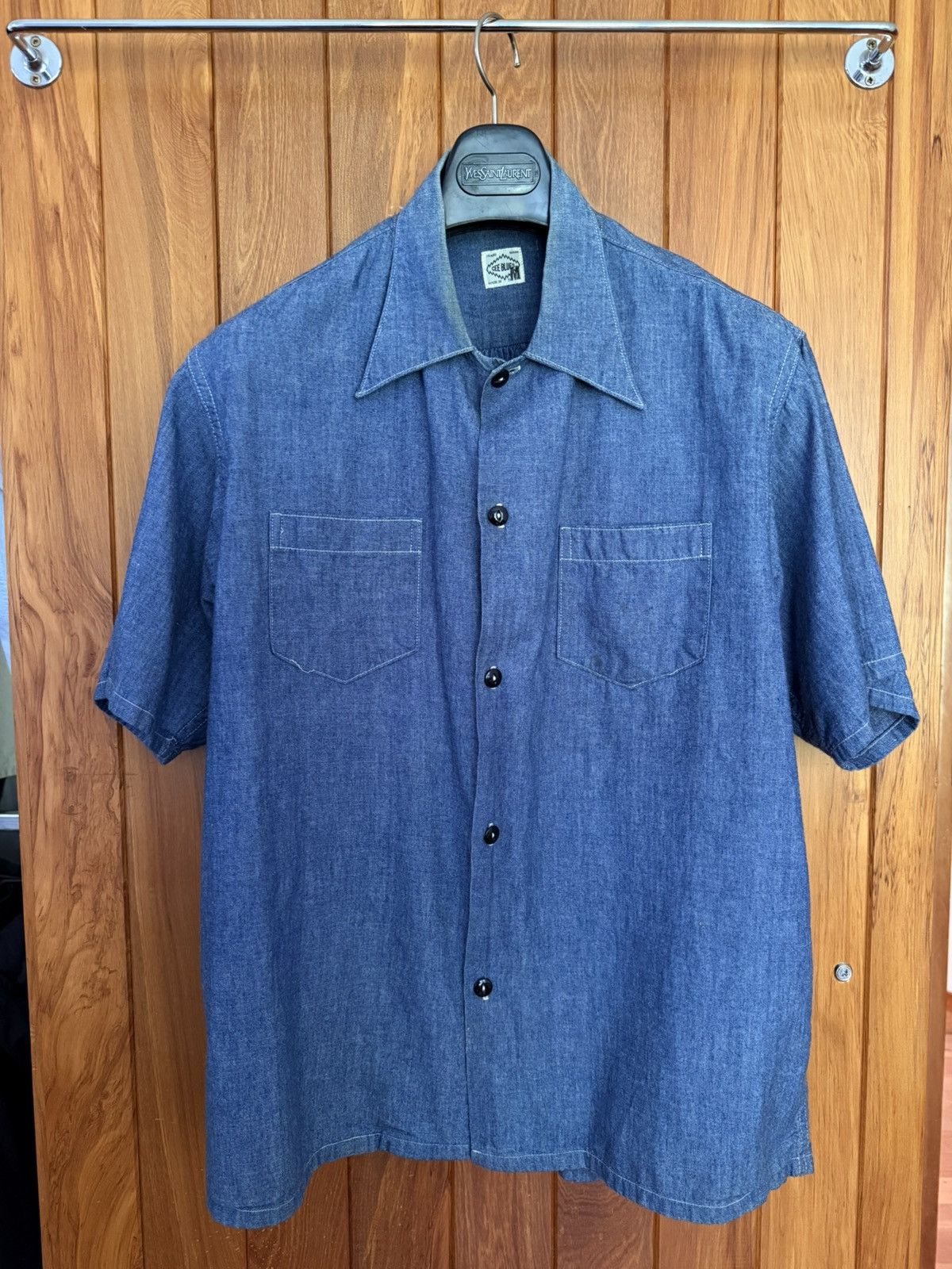 Other Cee Blues Chambray Quantico Shirt Size US M / EU 48-50 / 2 - 1 Thumbnail
