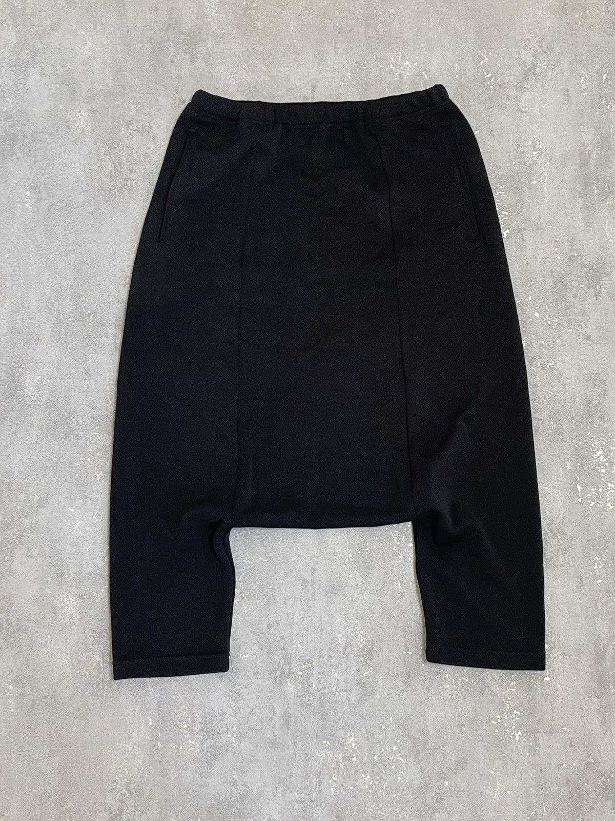 COMME des GARCONS Geometric Jacquard Poly Wide Shorts Black