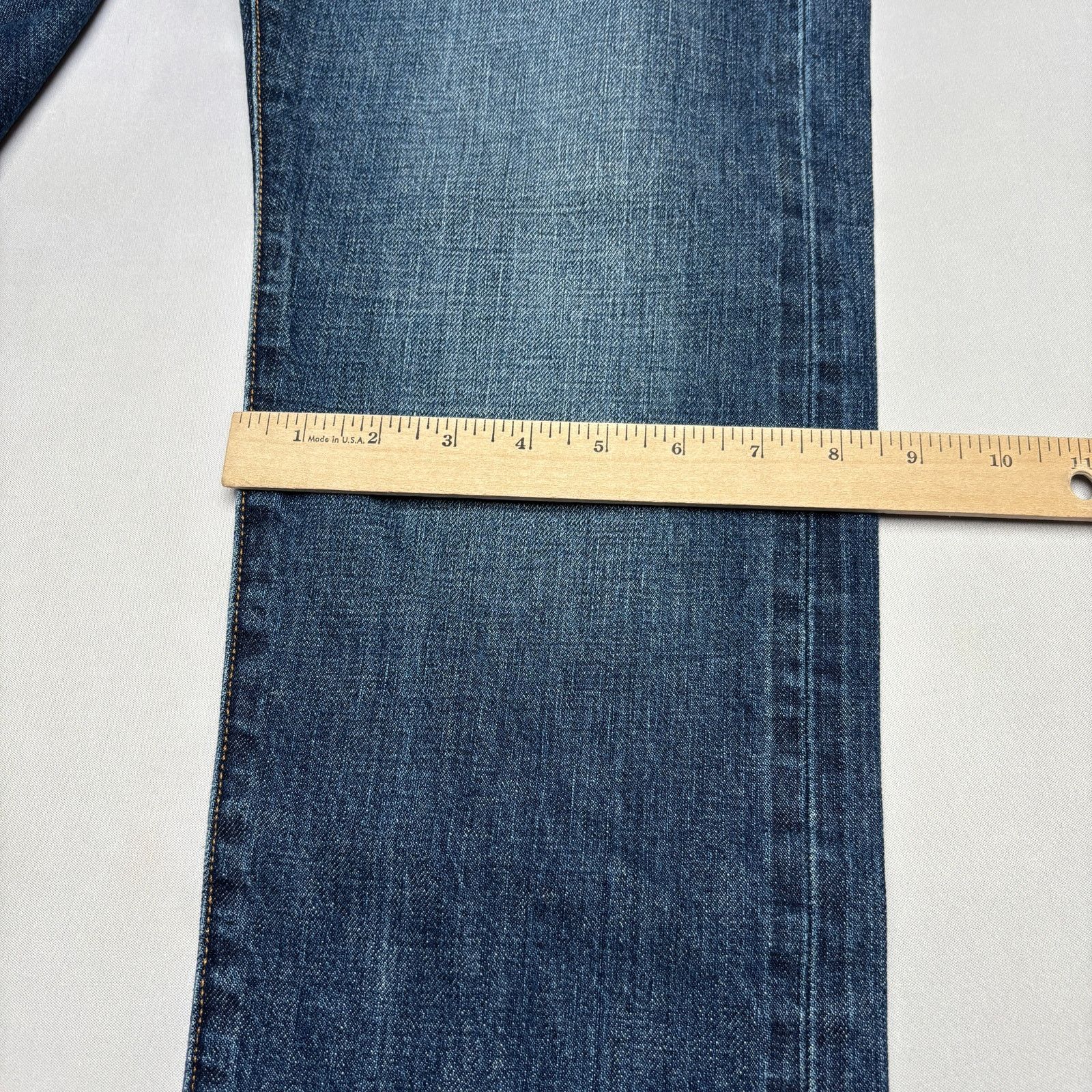 Sid Mashburn $325 Sid Mashburn Japanese Selvedge Indigo Jeans 33x30 Size US 33 - 11 Thumbnail