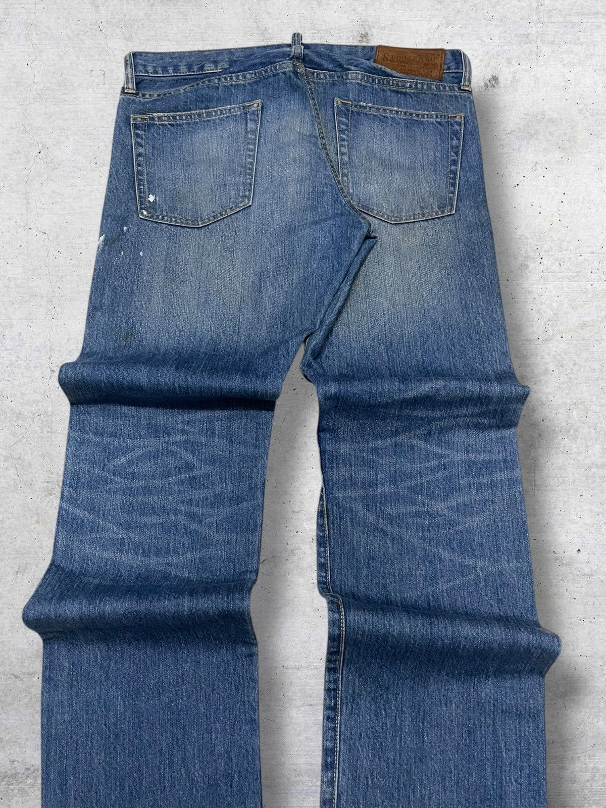 Hysteric Glamour VINTAGE STOOGE & CO JAPAN DESIGNER 90S SPLASH STYLE OG DENIM Size US 32 / EU 48 - 11 Thumbnail