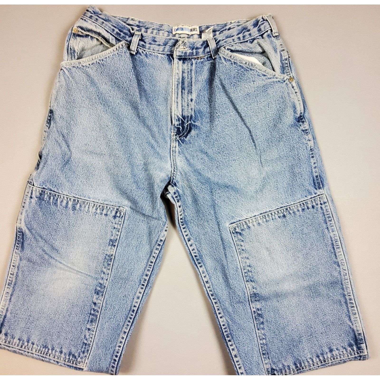 Other Vintage Canyon River Blue Carpenter Men's Jeans Size 38x30 L Size US 38 / EU 54 - 4 Thumbnail