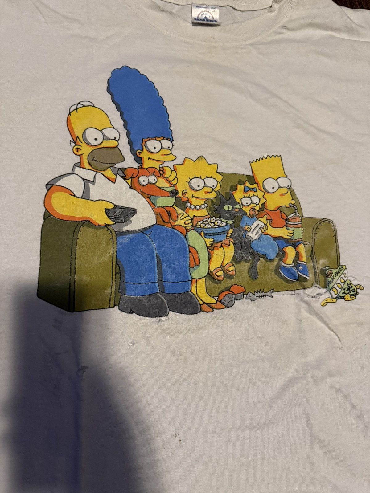 The Simpsons VTG 2002 The simpsons t shirt Size US XL / EU 56 / 4 - 2 Thumbnail