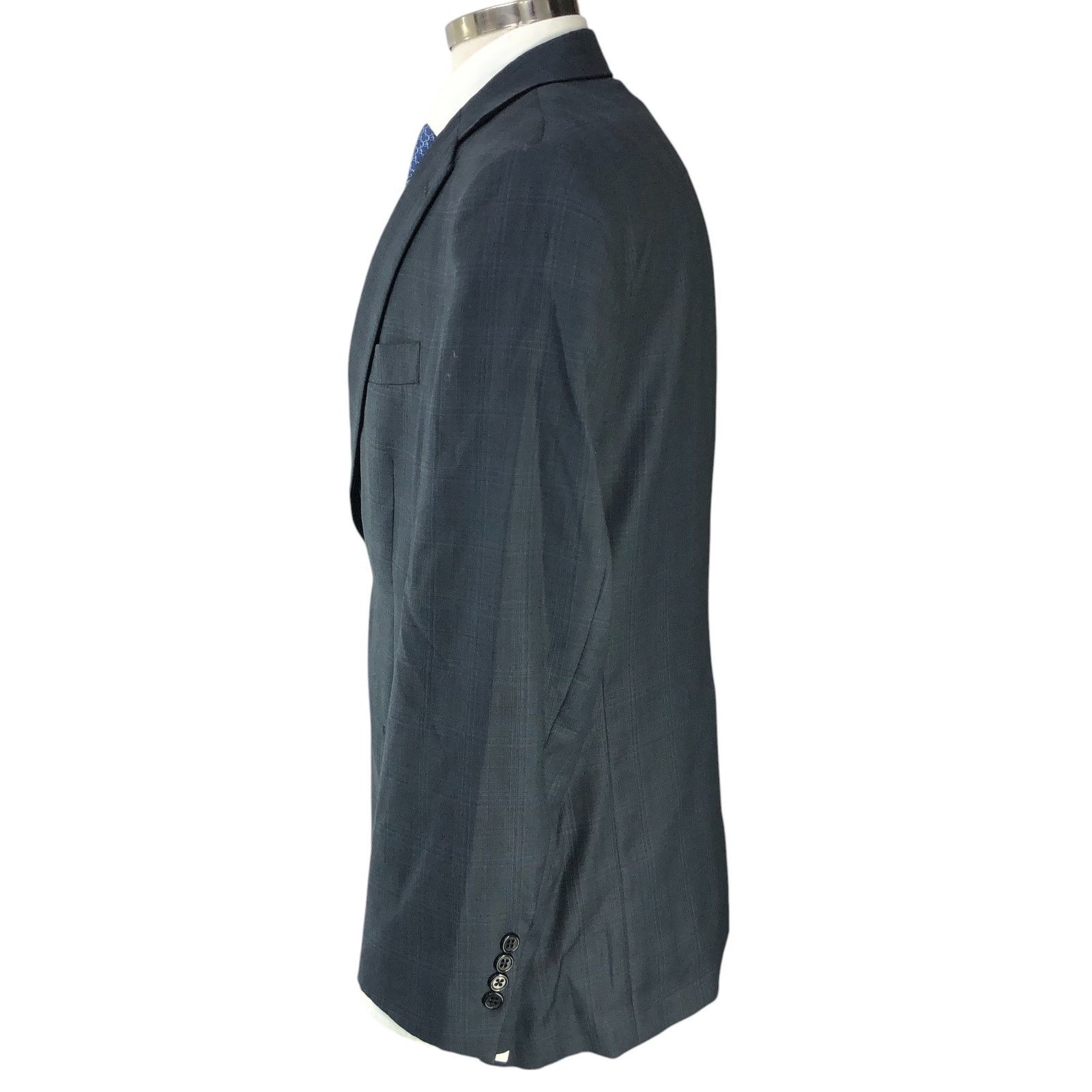 Hart Schaffner Marx Hart Schaffner Marx HSM Size 40R Sport Coat Windowpane Size 40R - 7 Thumbnail
