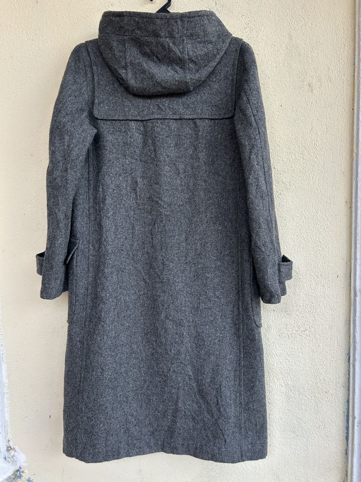 Japanese Brand × Yohji Yamamoto Ined Wool Long Coat Size US S / EU 44-46 / 1 - 2 Thumbnail