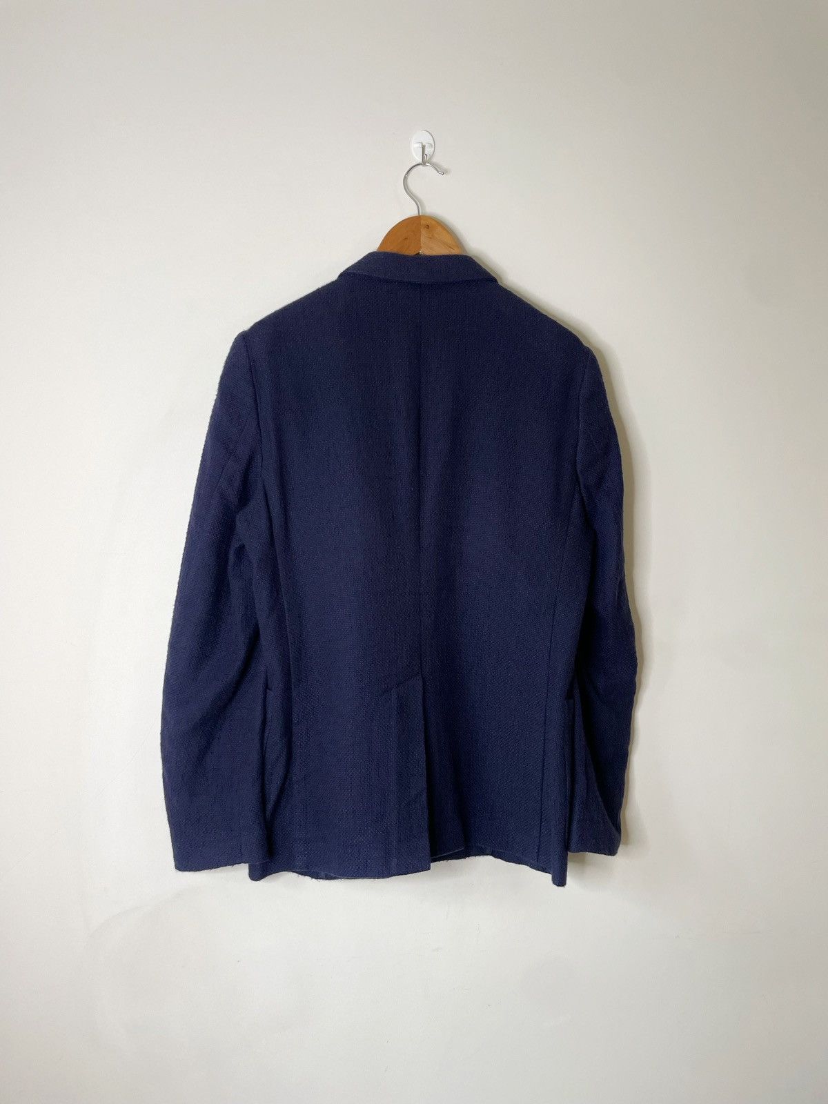 Our Legacy Our Legacy Cotton Linen Navy Blue 3 buttons Blazer Jacket Size 50L - 8 Thumbnail