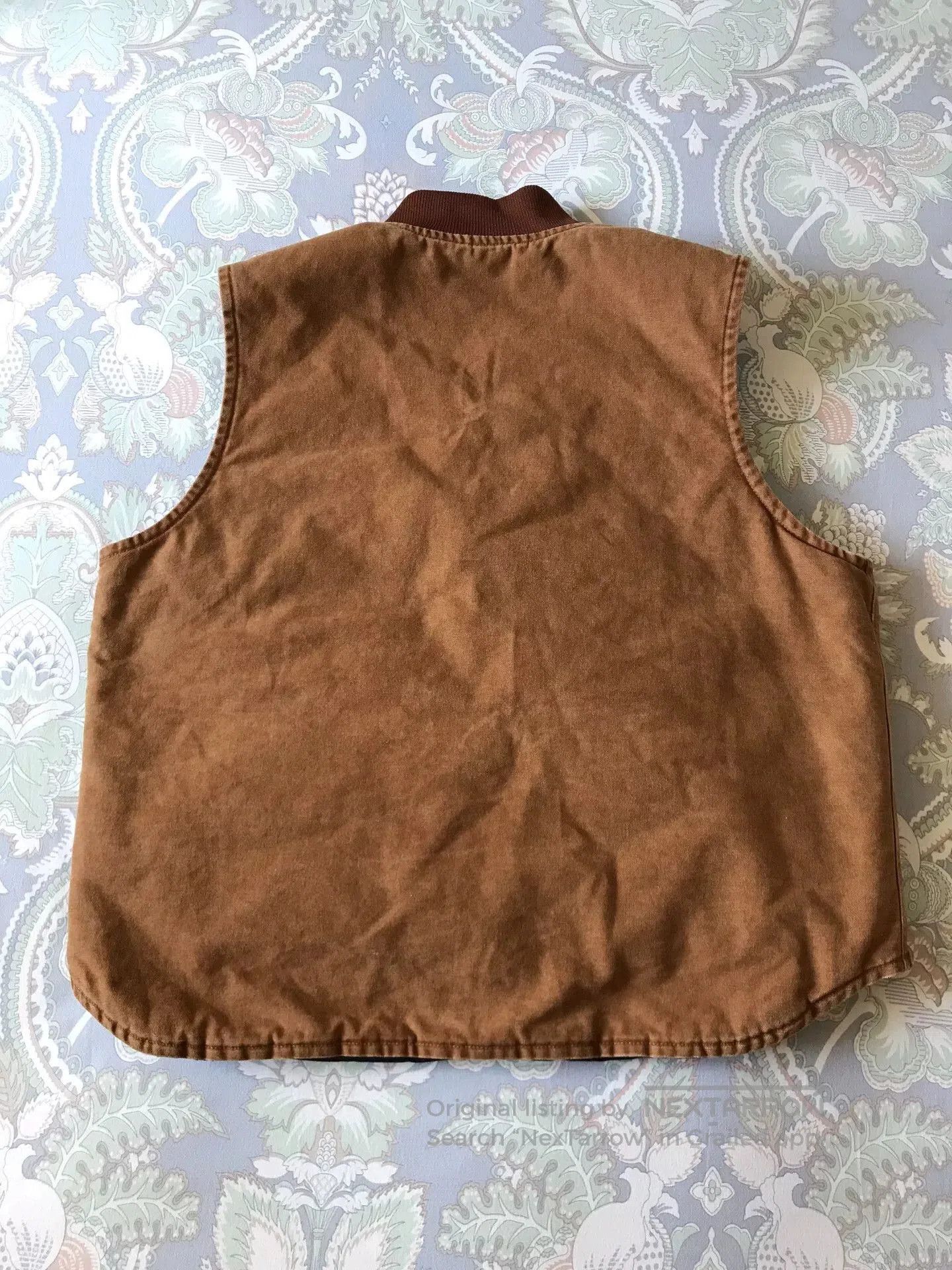Carhartt Carhartt V02 Brown XL Canvas Work Vest. Size US XL / EU 56 / 4 - 2 Thumbnail