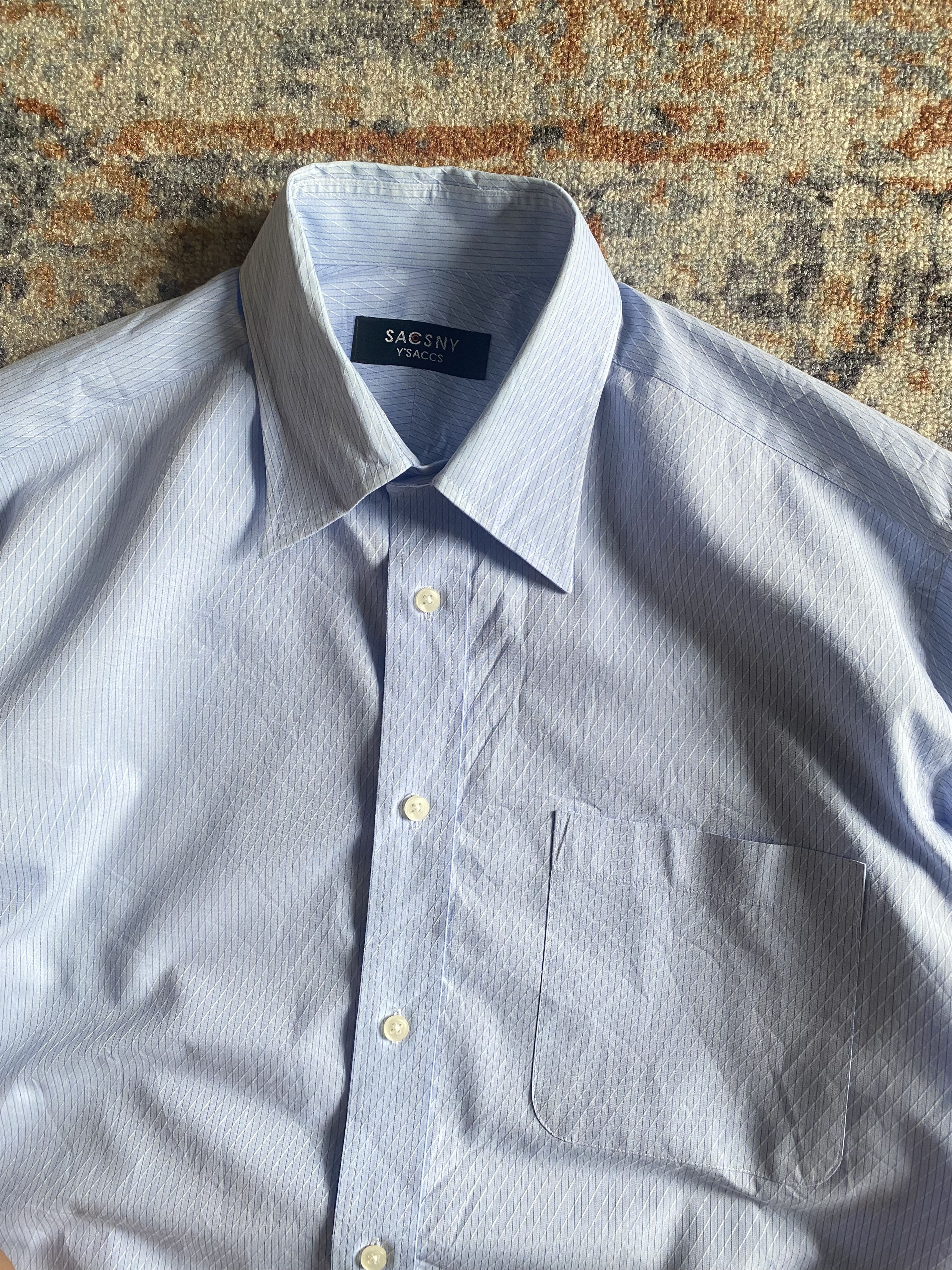 Yohji Yamamoto Yohji Yamamoto Y'SACCS Vintage Shirt Size US M / EU 48-50 / 2 - 2 Thumbnail