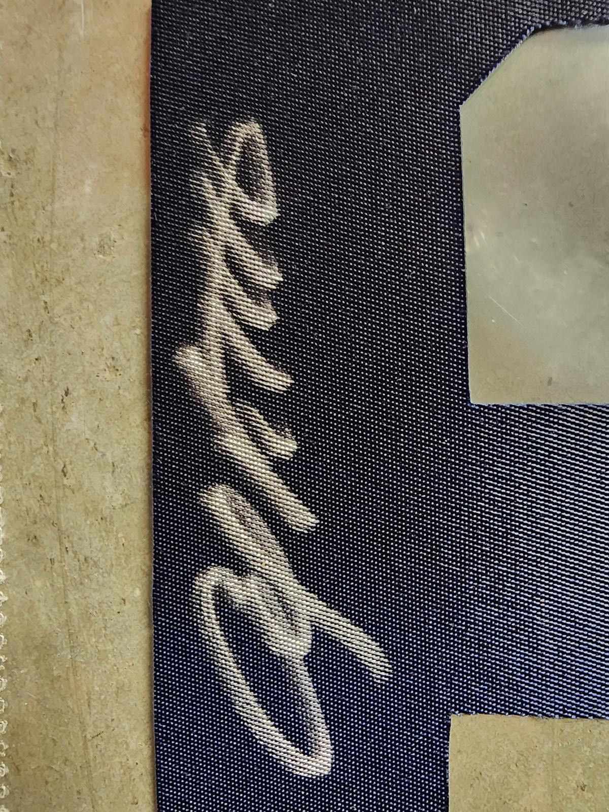 Unknown London Andy Pettitte autographed/signed #6. NY Yankees. COA Size ONE SIZE - 4 Thumbnail