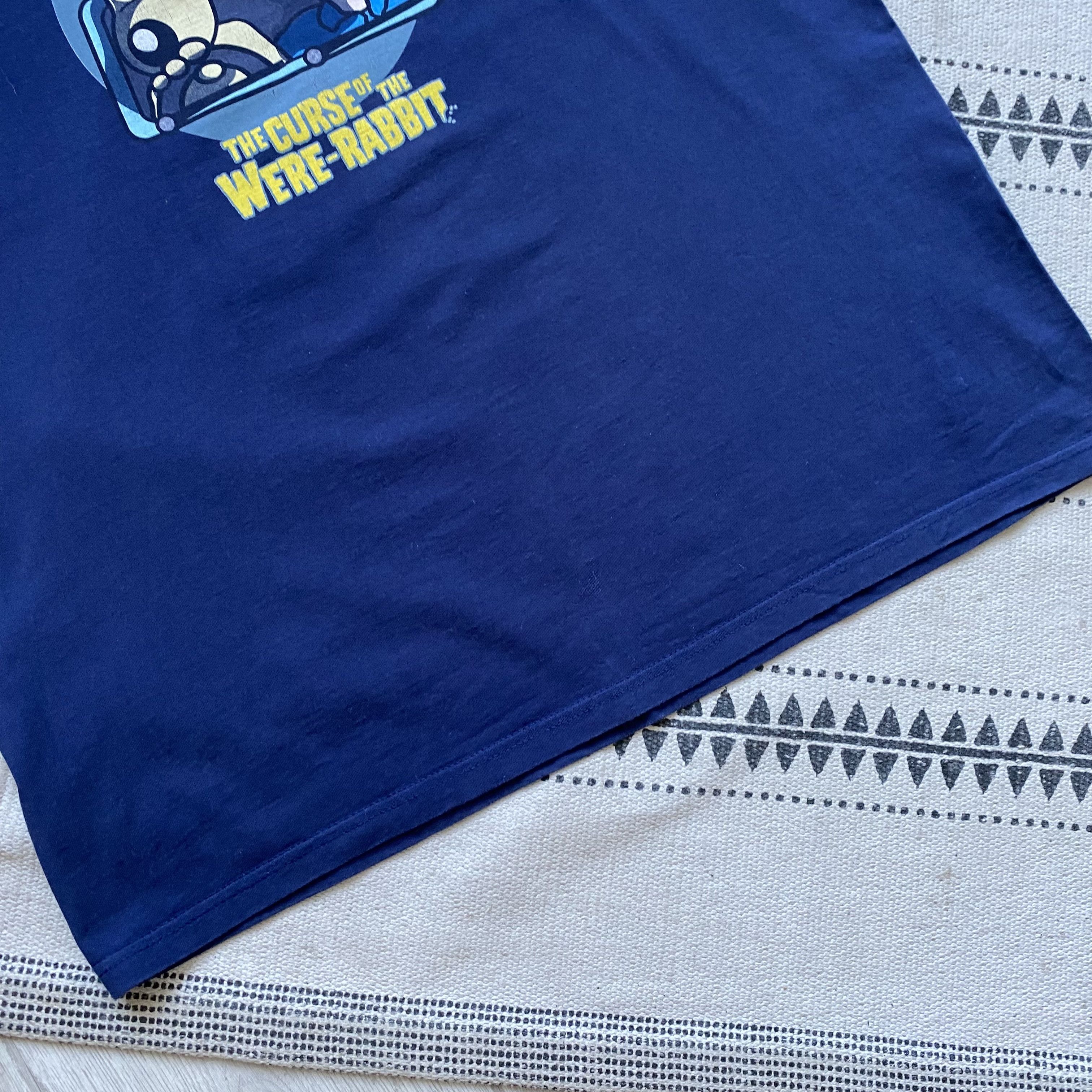 Cartoon Network Vintage 90s Wallace and Gromit logo tee Disney Size US XL / EU 56 / 4 - 3 Thumbnail