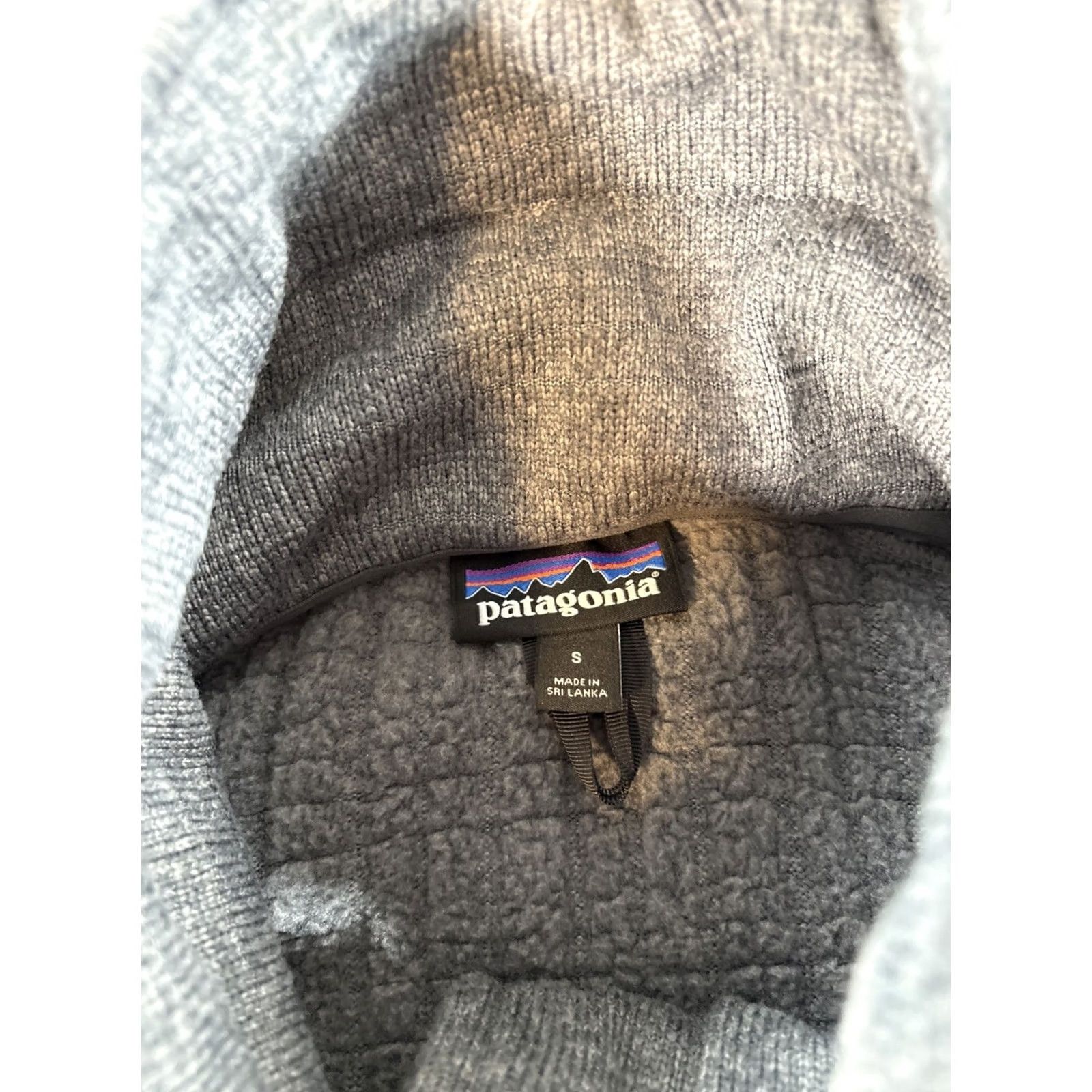 Patagonia Patagonia Better Sweater Coat Womens Small Gray Fleece Thigh Length Coat Zip Long Sleeve Size S / US 4 / IT 40 - 4 Thumbnail