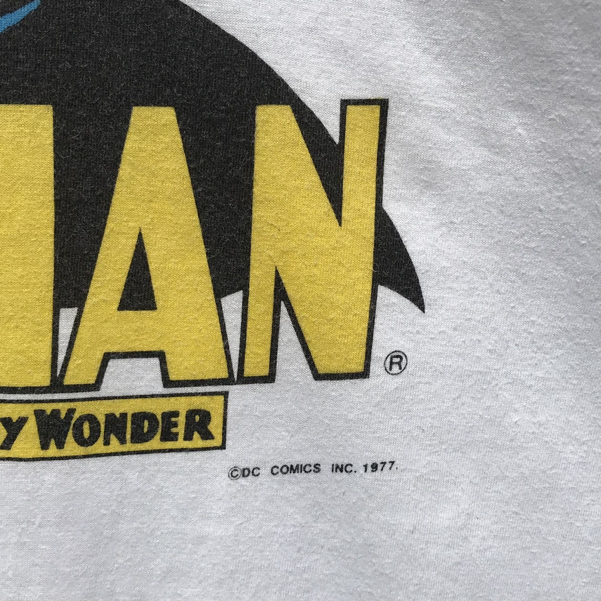 DC Comics 💥Rare💥70s Vintage Batman & Robin The Boy Wander Shirt©️1977 Size US S / EU 44-46 / 1 - 11 Thumbnail