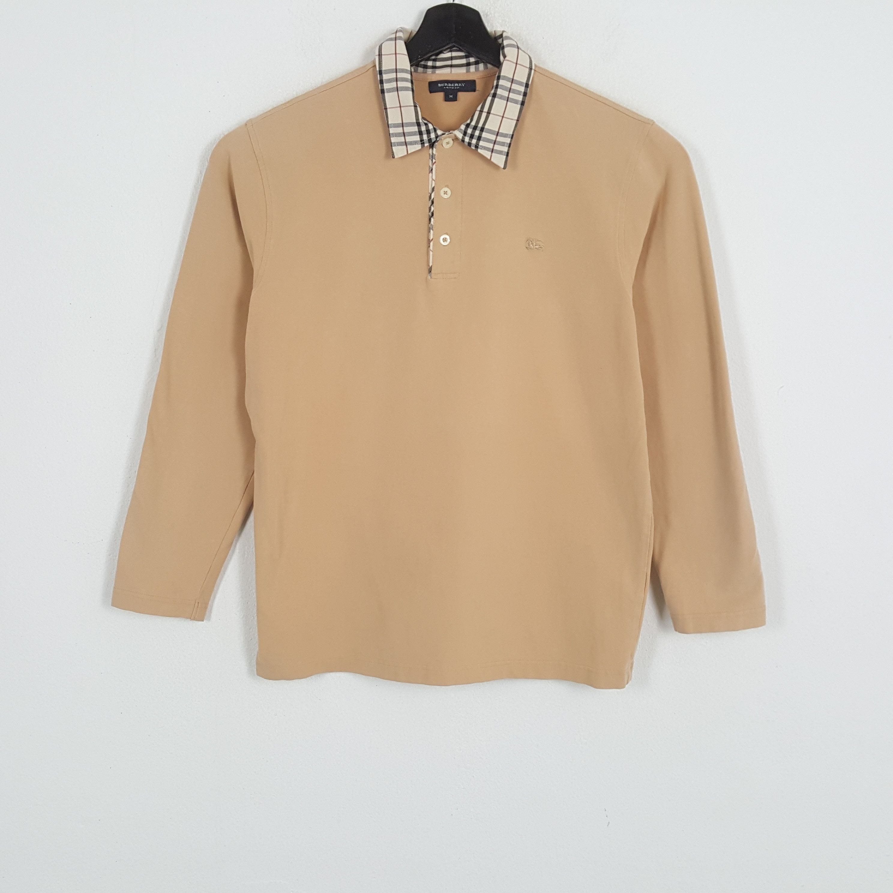 Burberry × Vintage BURBERRY LONDON Luxury Brand Fashion Style Polos Size US M / EU 48-50 / 2 - 1 Thumbnail