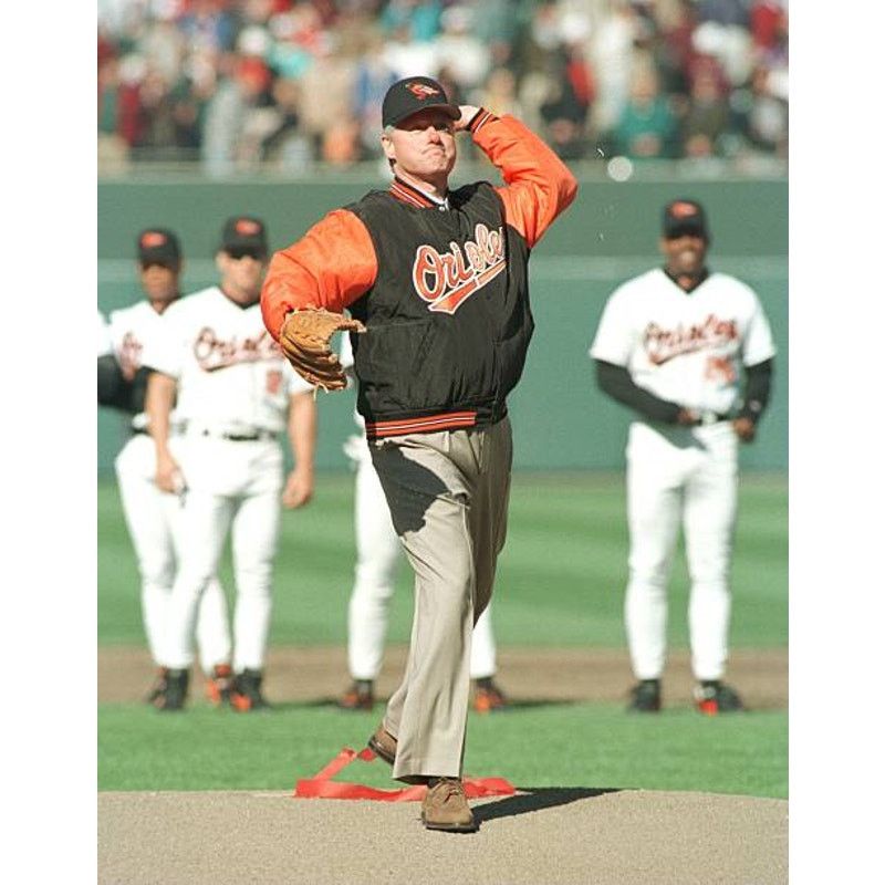 MLB × Starter Baltimore Orioles 90s satin bomber Diamond M black MLB vtg Size US M / EU 48-50 / 2 - 2 Thumbnail