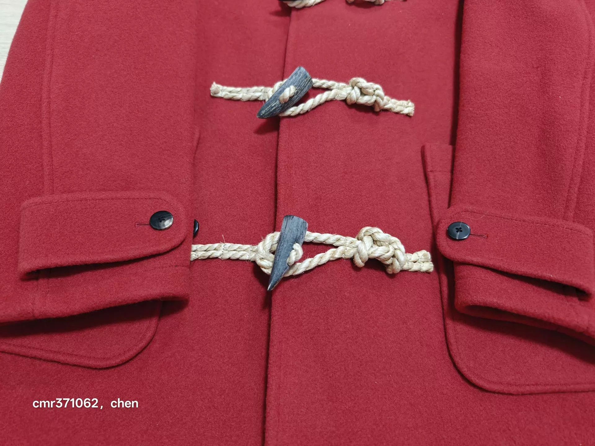 Visvim visvim 16AW Commodore Coat Melton Wool Red Size 2 Size US M / EU 48-50 / 2 - 4 Thumbnail