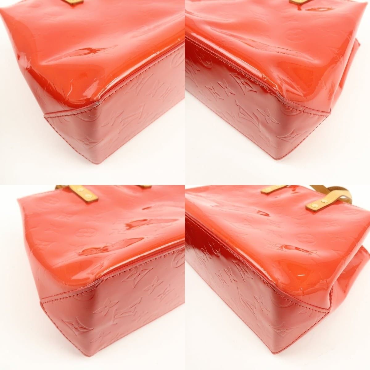 Louis Vuitton Louis Vuitton Monogram Vernis Lead PM Tote Red Size ONE SIZE - 5 Thumbnail