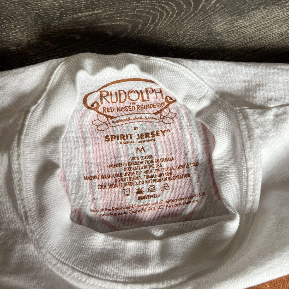 Vintage Rudolph the Red-Nosed Reindeer Spirit Jersey Longsleeve Tee Size US M / EU 48-50 / 2 - 5 Thumbnail
