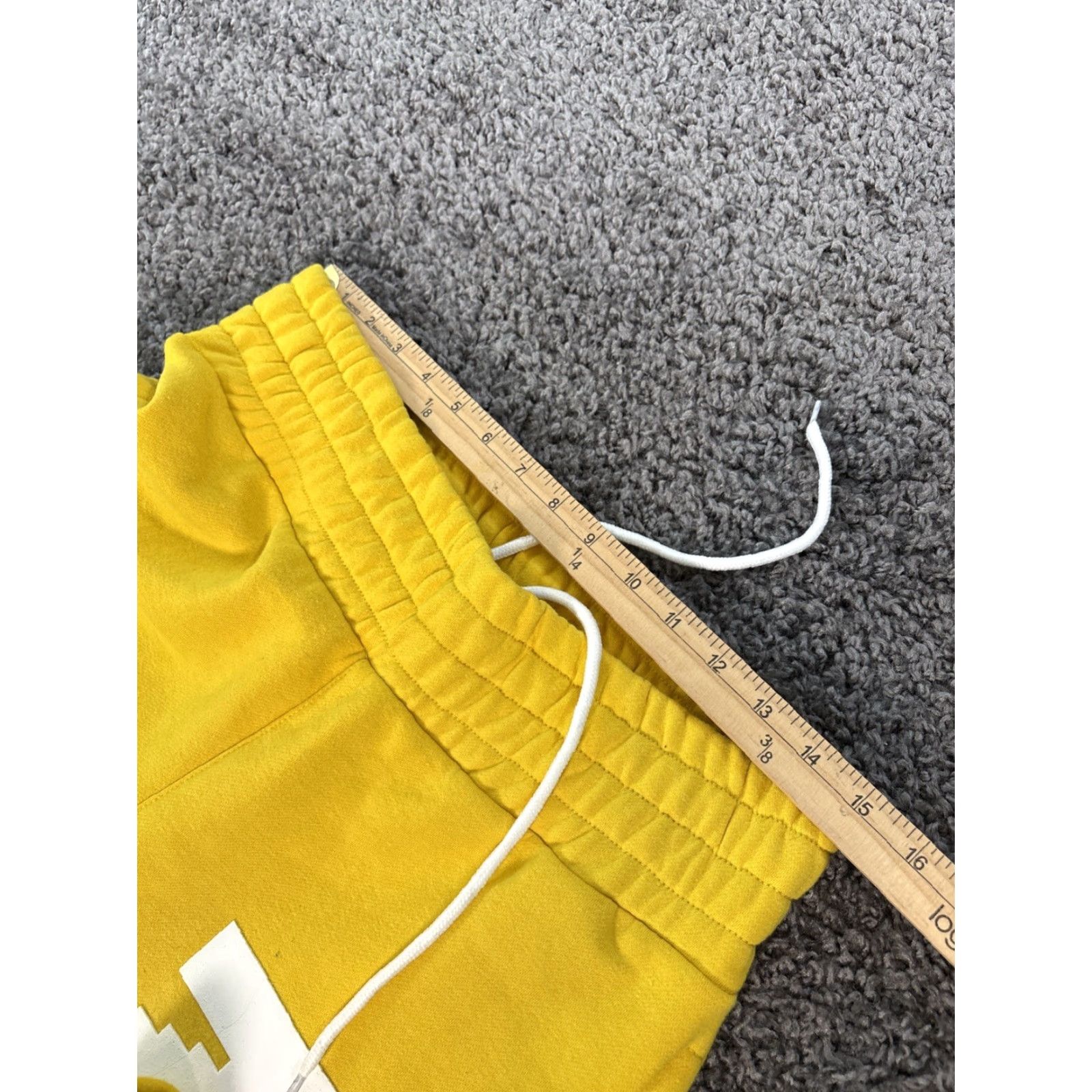 Vintage Kophkidz Sweatpants Mens XS Mustard Yellow Baggy Y2K Activewear Pants Medium Regular Fleece Mens Size US 31 - 4 Thumbnail