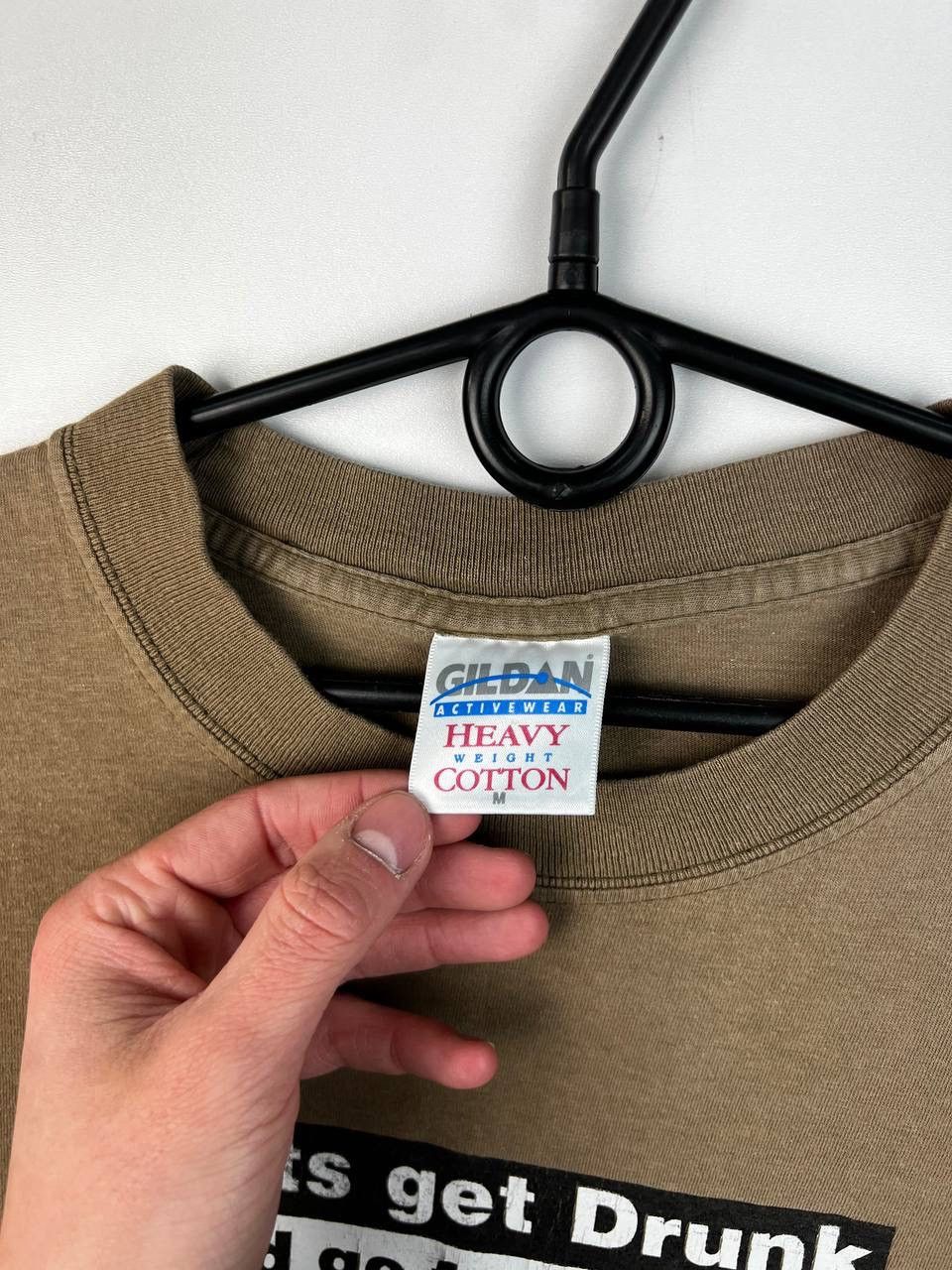 Other Lets get Drunk and go far a drive crazy vintage tee size M Size US M / EU 48-50 / 2 - 3 Thumbnail