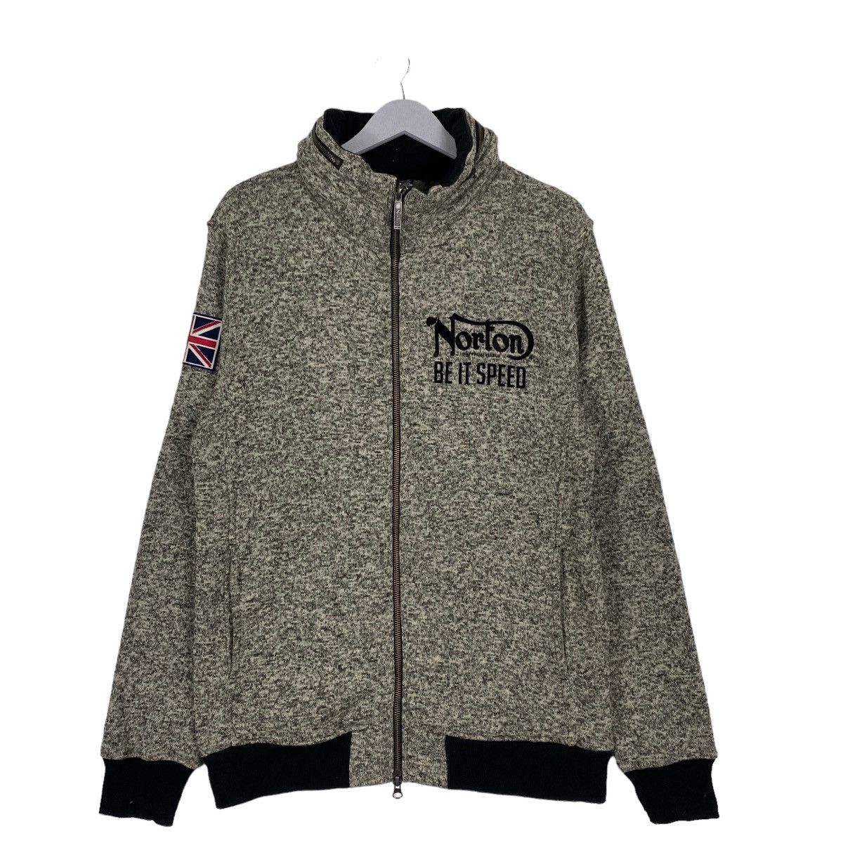 Norton Norton Be It Speed Big Logo Zipper Jacket Size US M / EU 48-50 / 2 - 3 Thumbnail