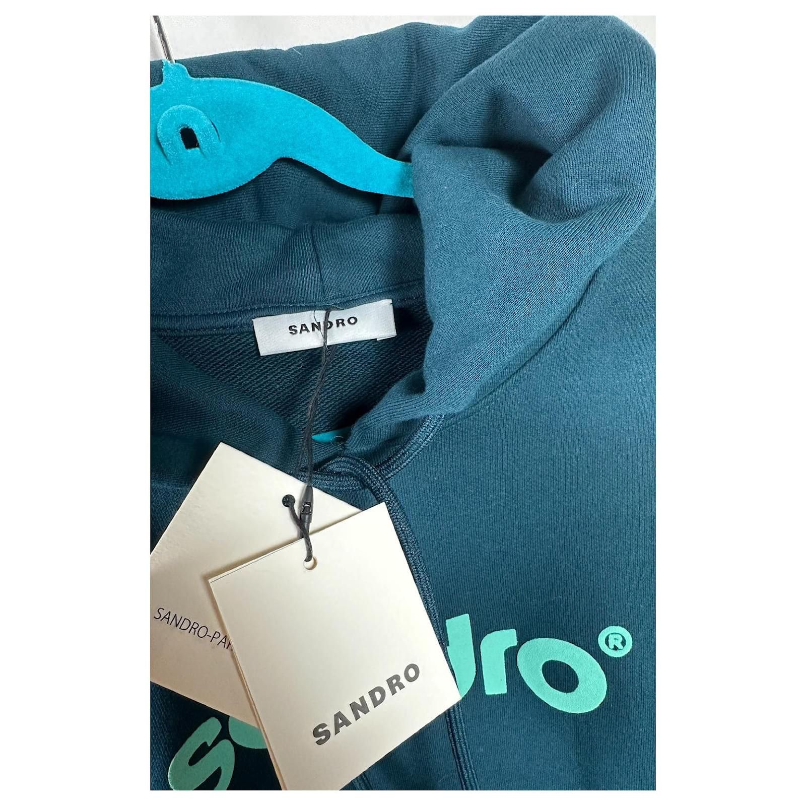 Sandro Green sweatshirt Size US XXL / EU 58 / 5 - 7 Thumbnail