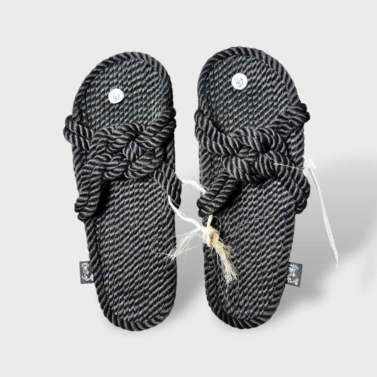 Nomadic State of Mind Nomadic State of Mind Sailor Knot Rope Sandals Sz 37, 7 Size US 7 / IT 37 - 6 Thumbnail