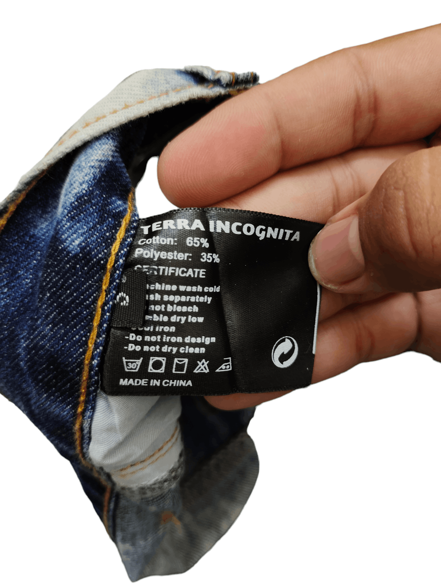 If Six Was Nine Flare Baggy Jean Terra Incognita Boot Cut Wide Leg Acid Wash Size US 29 - 24 Thumbnail
