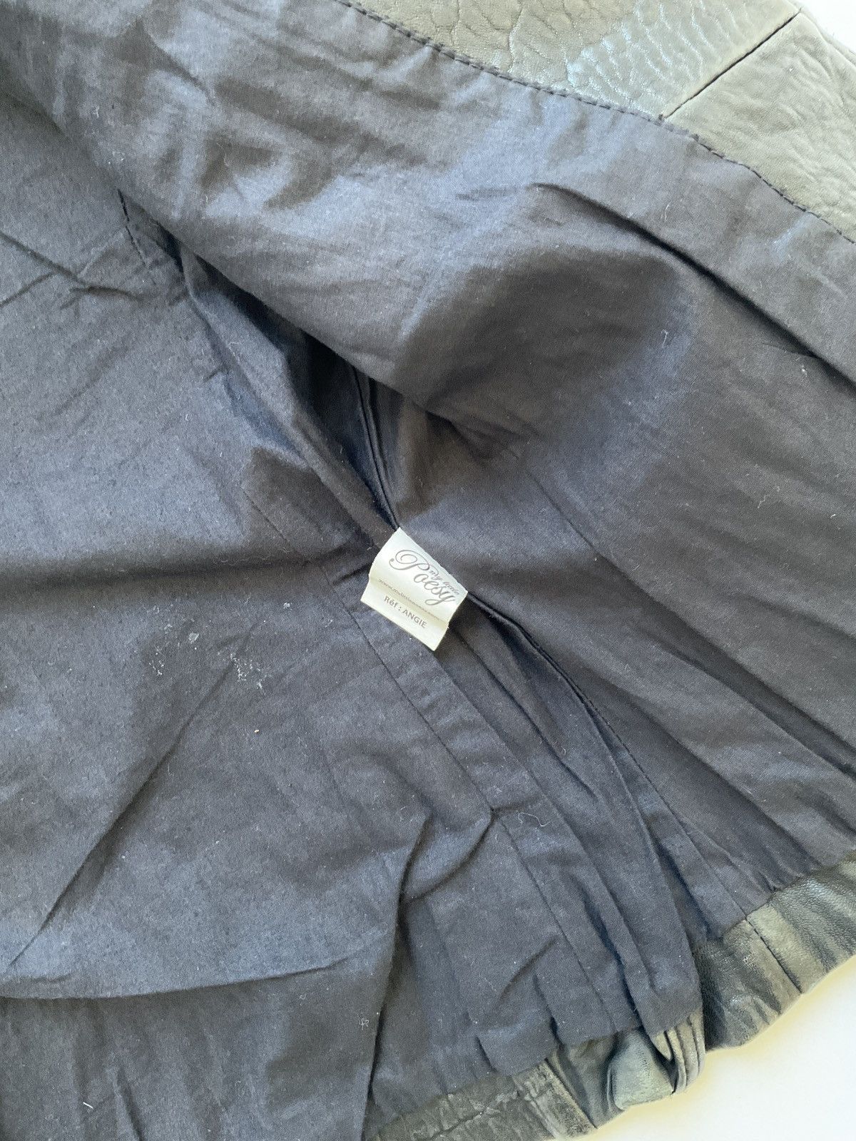 Vintage Black leather Perfecto Size XS / US 0-2 / IT 36-38 - 6 Thumbnail