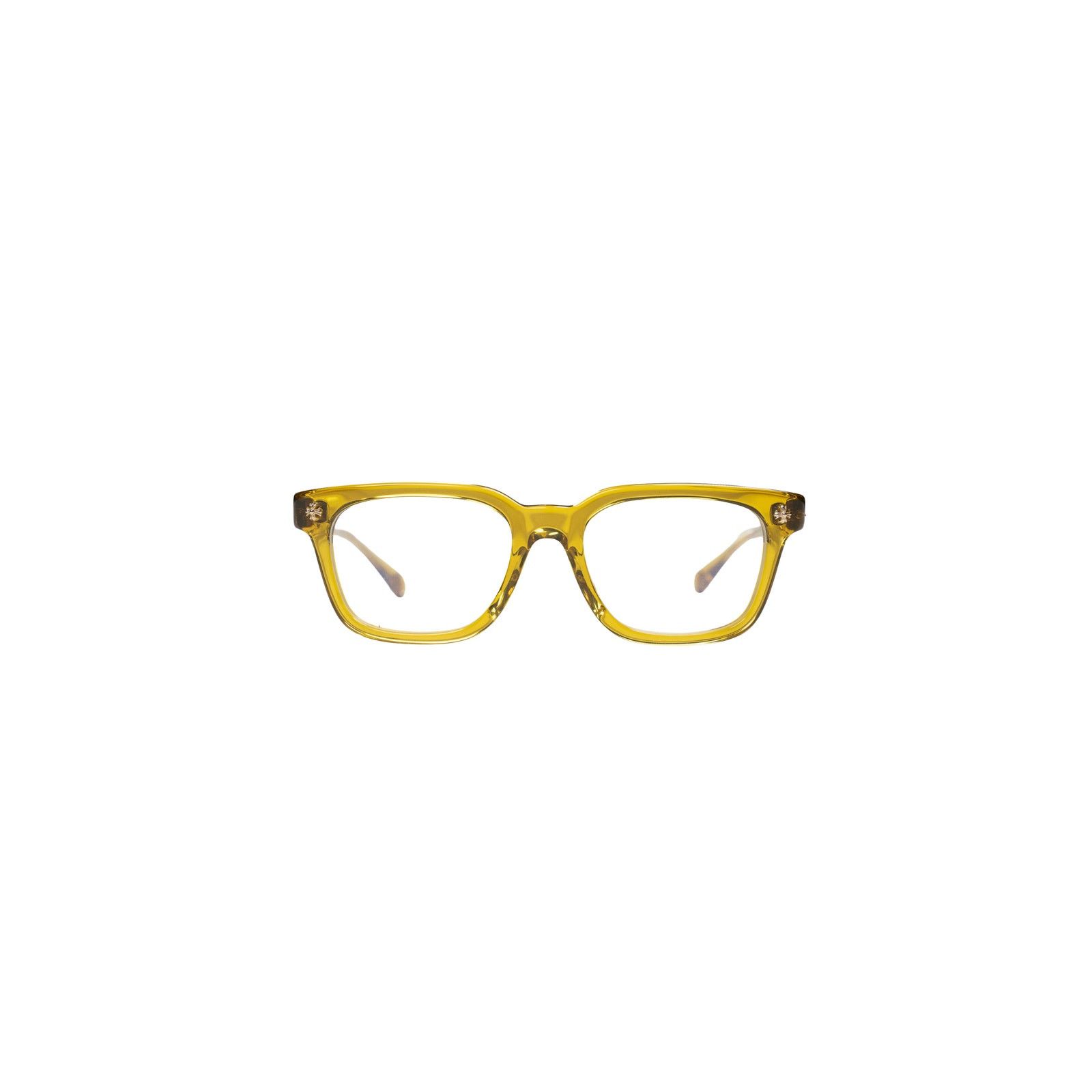 Chrome Hearts Cox Ucker Yellow Glasses Size ONE SIZE - 5 Thumbnail