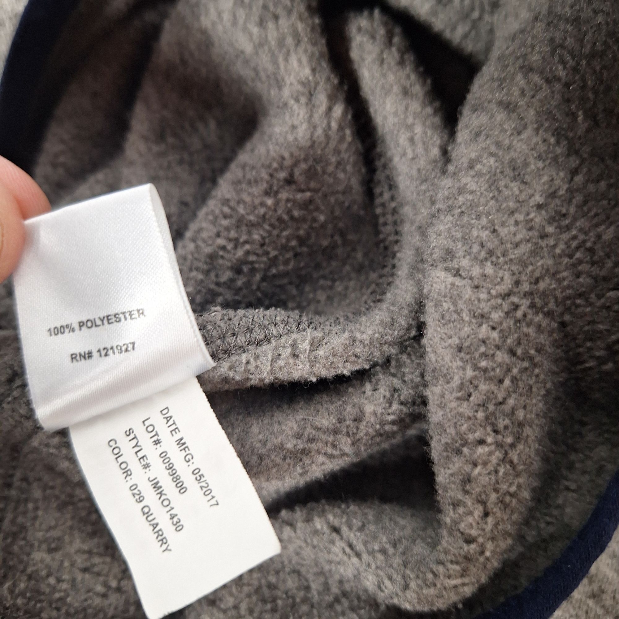 johnnie-O johnnie-O Sulley Quarter-Zip Pullover Large Quarry Gray Flee Size US L / EU 52-54 / 3 - 6 Thumbnail