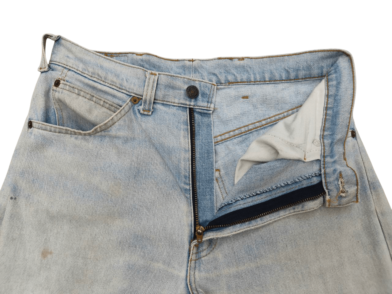 Levi's Vintage Levi's Orange Tab Distressed Denim Size US 29 - 3 Thumbnail