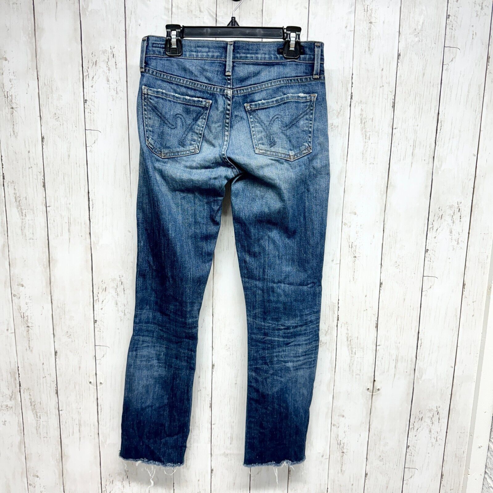 Citizens Of Humanity Citizens of Humanity 24 Slim Bootcut Cotton Jeans Blue Denim Size 24" / US 00 / IT 34 - 3 Thumbnail