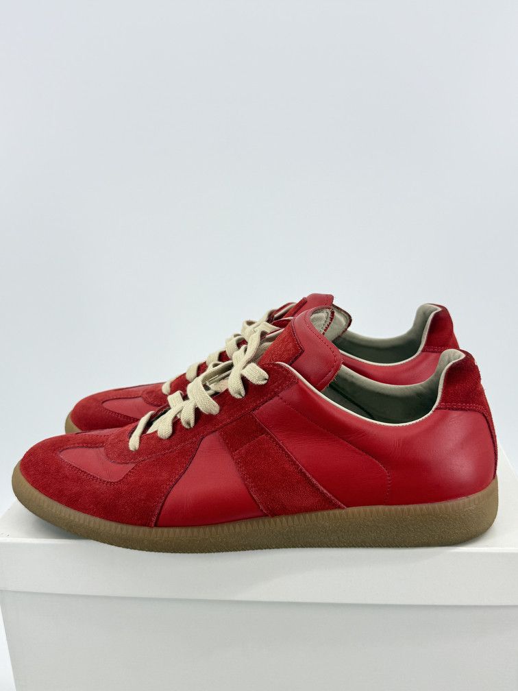Maison Margiela GAT Low Red Size US 12 / EU 45 - 4 Thumbnail