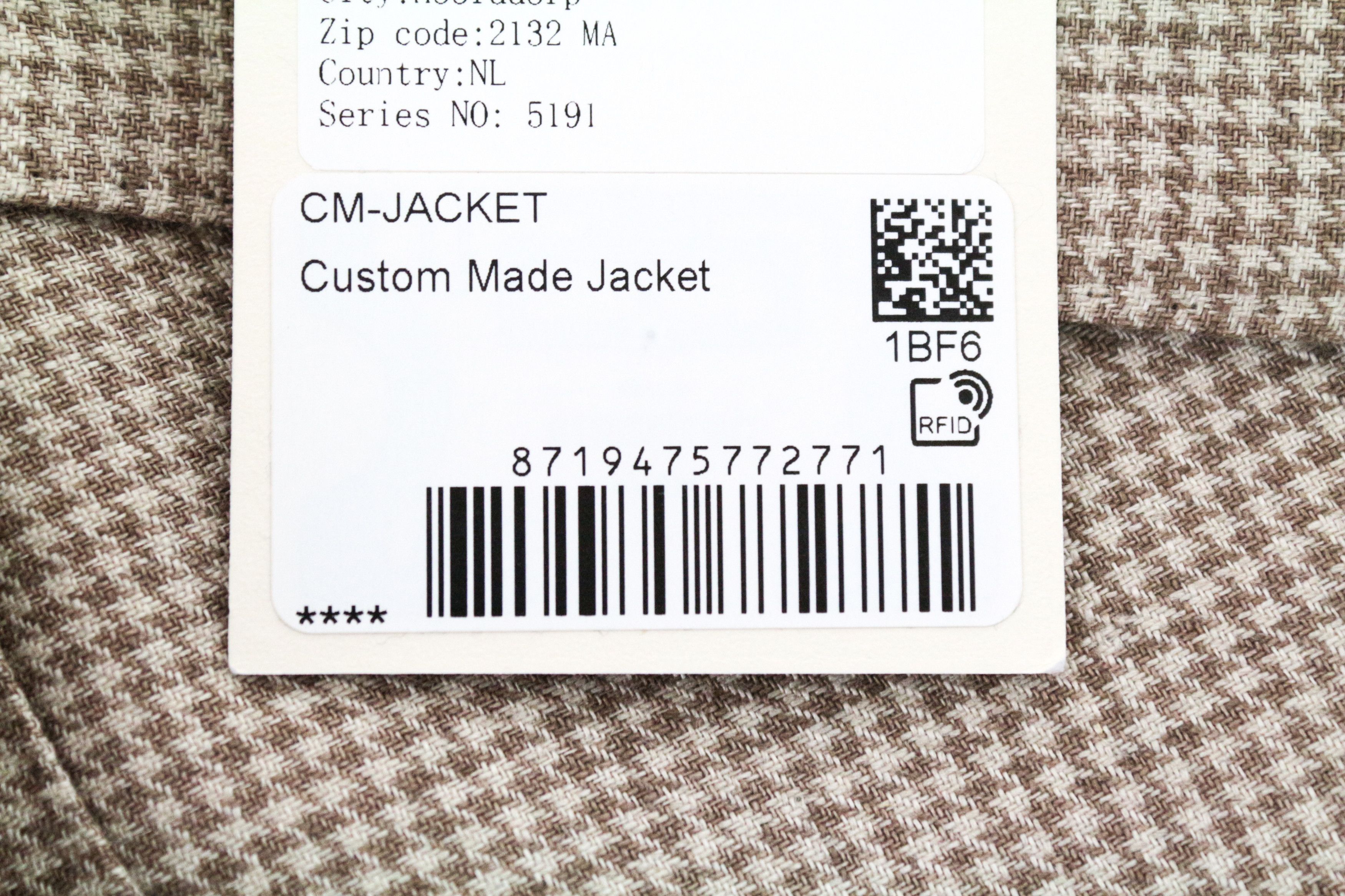 Suitsupply LA SPALLA UK52L Brown Linen Blazer 66926 Size 52L - 5 Thumbnail
