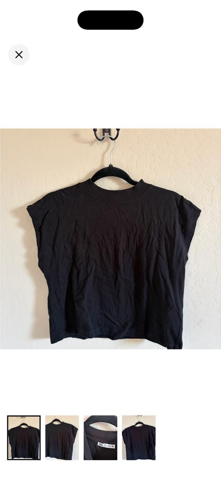 Zara Zara cropped top Size S / US 4 / IT 40 - 1 Thumbnail