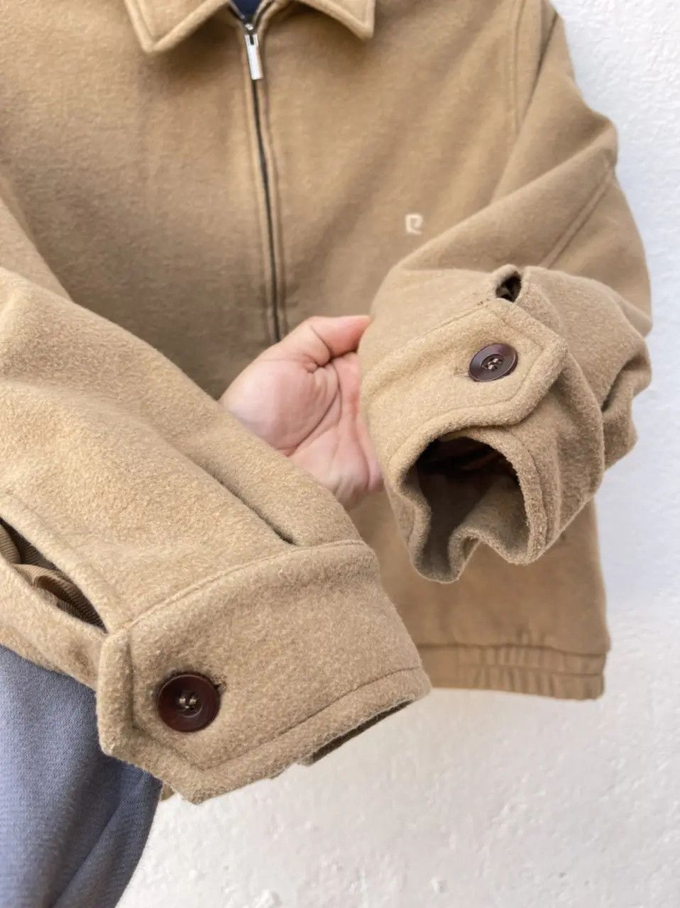 Pierre Cardin Pierre cardin fleece jacket camel xl 56 to 58it Size US XL / EU 56 / 4 - 6 Thumbnail